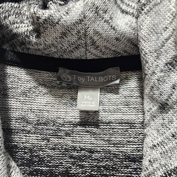 T by Talbots Ombre Stripe Cowl Neck Long Sleeve Shirt MP - Picture 6 of 9